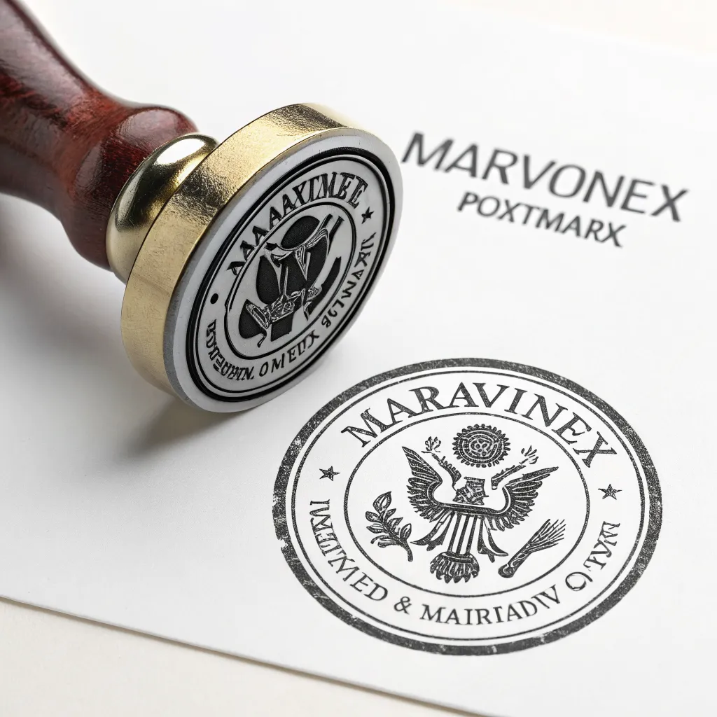 MARAVIONEX Postmark Emblem